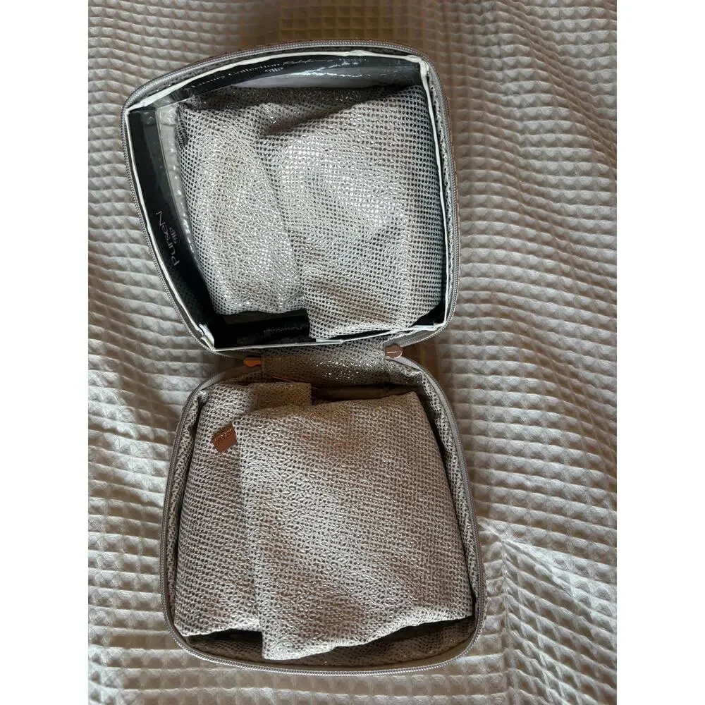 PurseN Metallic Travel Jewelry Organizer Case